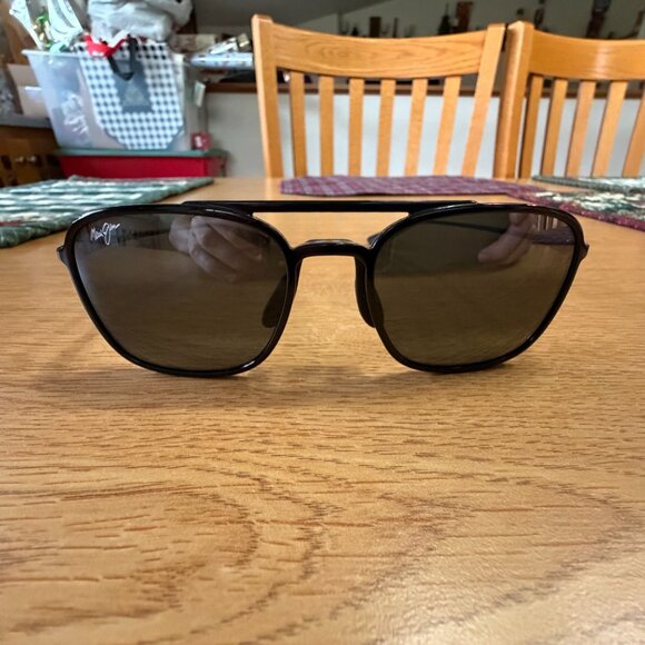 Maui Jim Polarized Men's and Women's Kaupo Gap Aviator Sunglasses - Picture 4 of 4
